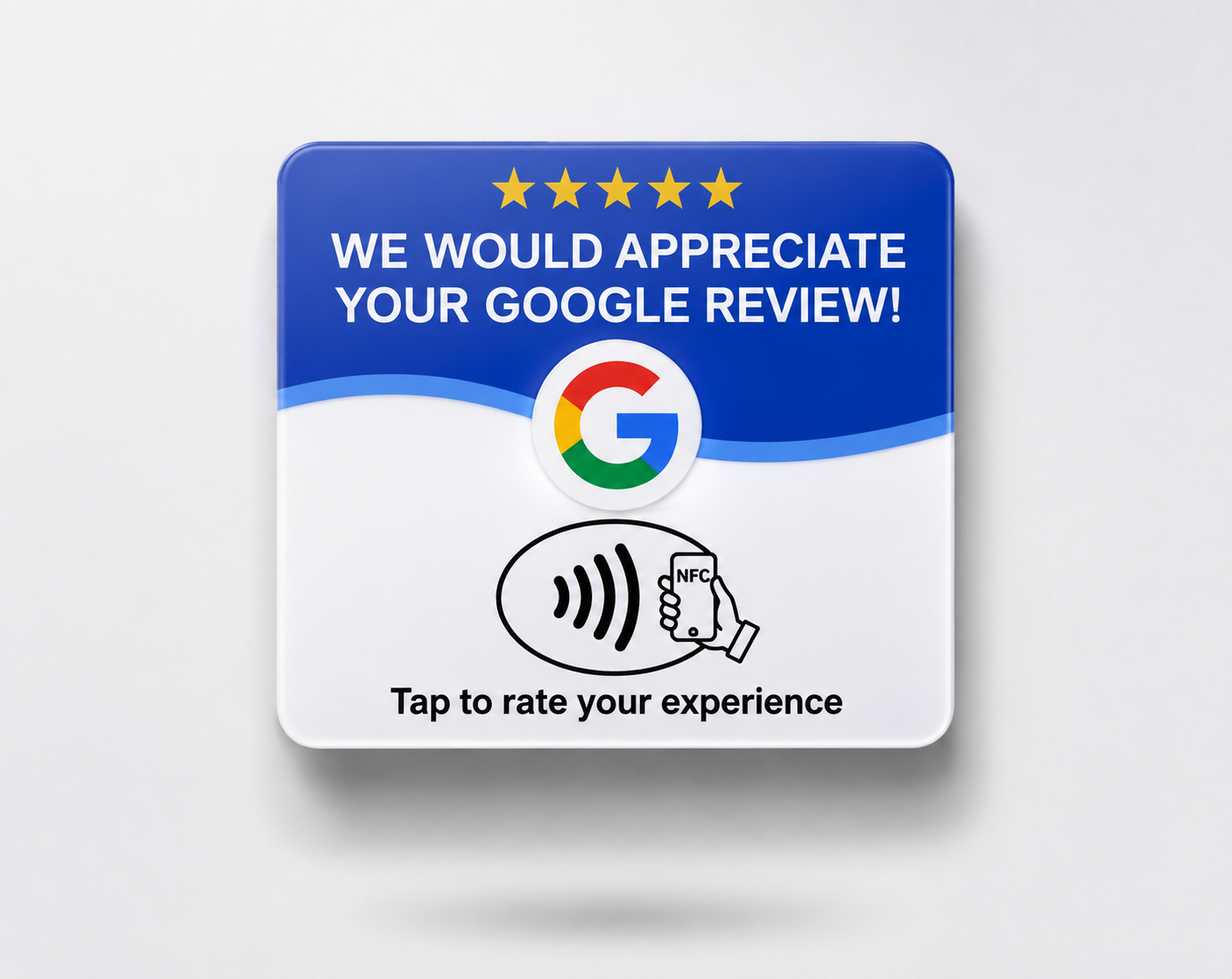NFC Google Review Card – Tap to Get Reviews ⭐